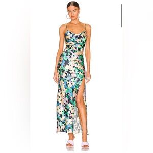 Floral Multicolor Maxi Dress
